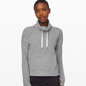 Lululemon Go Forward Pullover Heathered Core Light Grey
